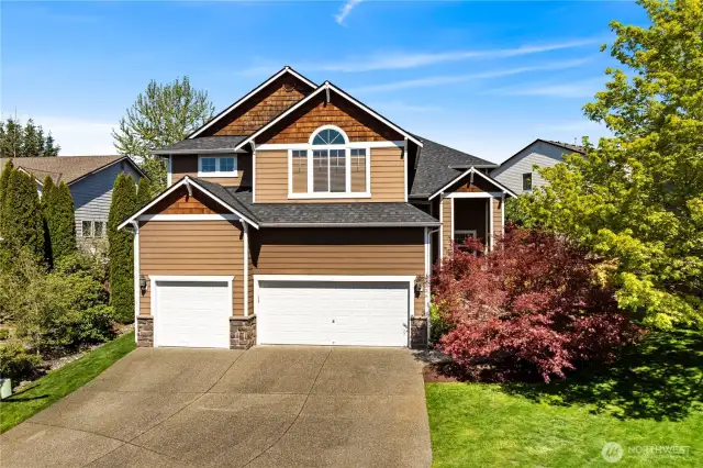 This home feels substantial, with an amazing 3 car garage that is enormous and tall. SO much incredible storage!