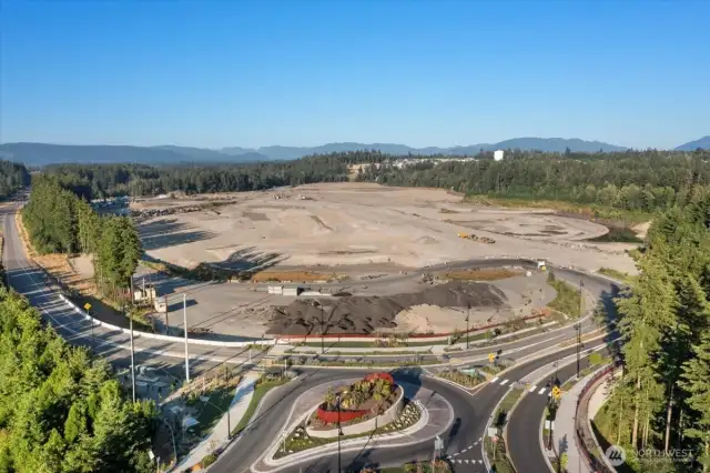 Upcoming Lakepointe Urban Village! Just minutes away, off of 256th - "The Lakepointe property is a 214-acre property in the city's northern part. According to the developer, Lakepointe will be a development with community gathering space, 1,320,000 sq. ft. of retail, 1,750+ residential units, many dining options, entertainment options, 90,000 sq. ft. of office space, and a 20-acre lake."