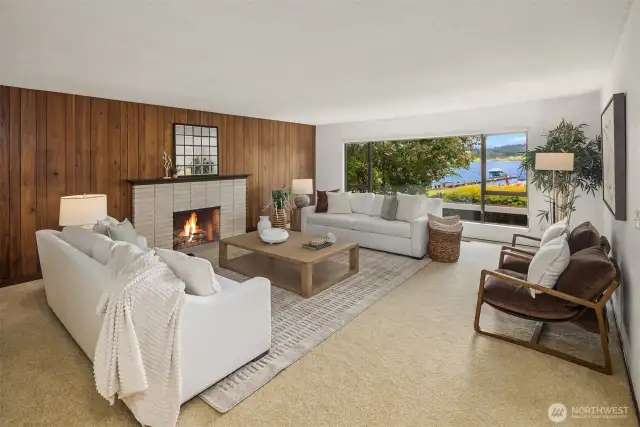 Move in and enjoy its inviting comfort, update to suit your style, or build the custom waterfront retreat of your dreams.