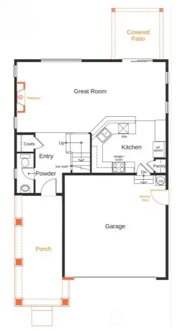 Floor Plan Level 1