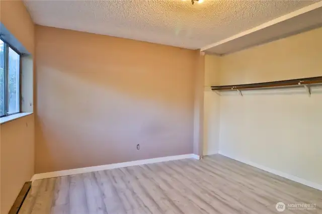 Large closet space