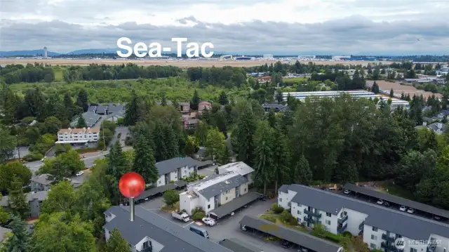 Looking East, conveniently located minutes to the airport and I-5 / 509