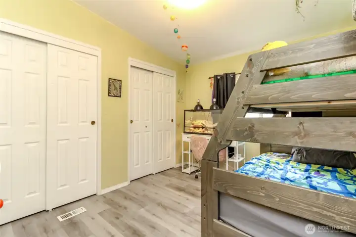 Double closets