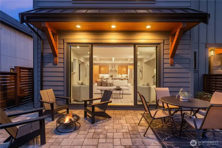 Paver stone patios and walk paths