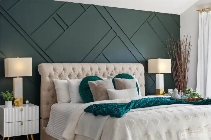Beautiful accent wall!