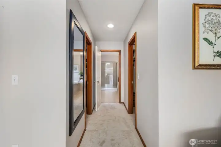 Dual walk in closets!