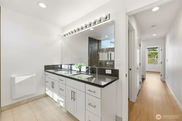 Primary suite bathroom