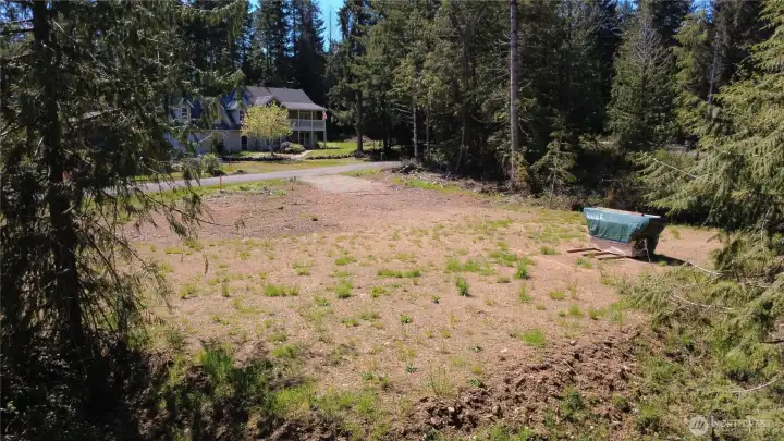 View from the back of the property.