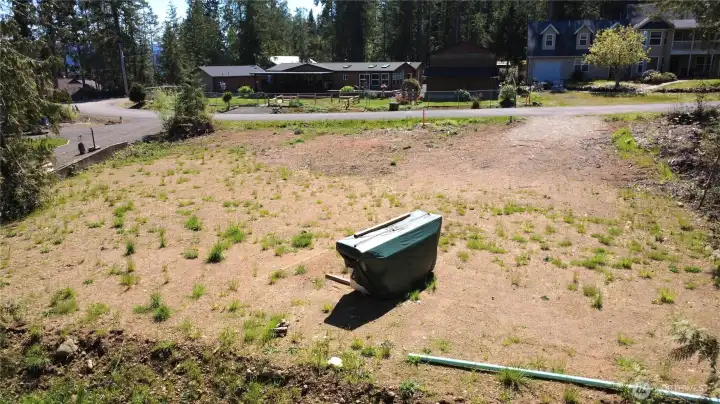 View from the back of the property.