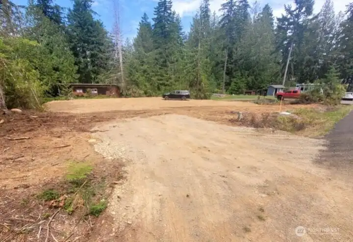 Lot without storage shed.