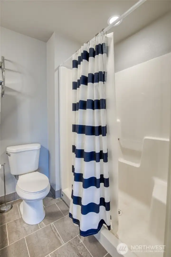 Walk in shower in Primary bathroom