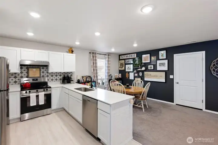 Garage access from main level