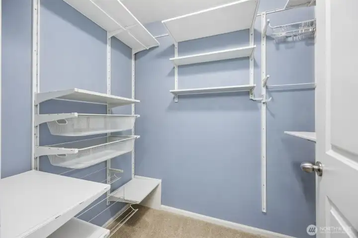 Full primary bathroom perfect for unwinding with a relaxing soak in the tub after a long day.