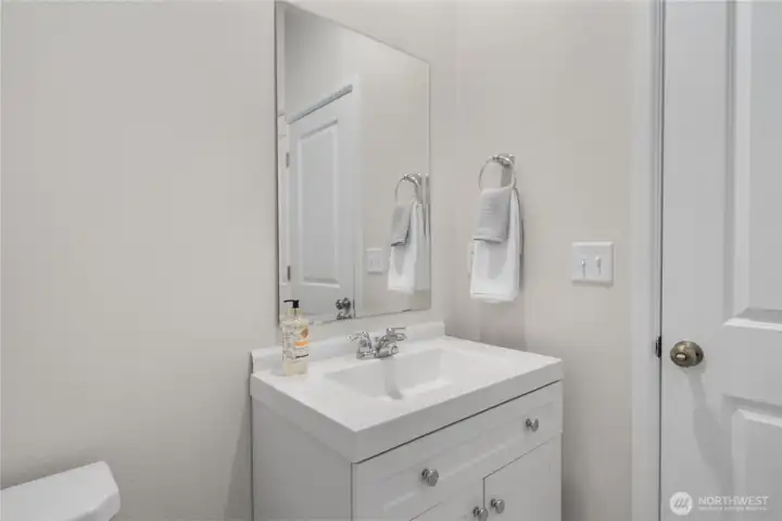 1/2 Bath on Main