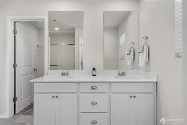 Double Vanity Ensuite