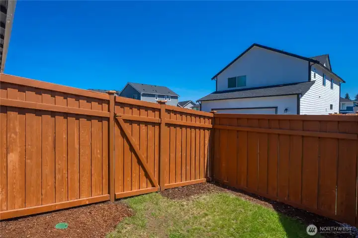 Fully Fenced Private Yard Space