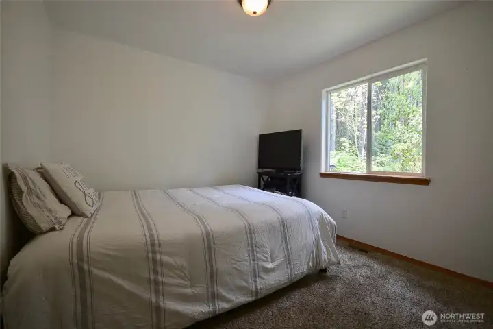 Second additional bedroom is comfortably sized and conveniently located near the guest bathroom, which features a full bath for family or visitors Second additional bedroom is comfortably sized and conveniently located near the guest bathroom, which features a full bath for family or visitors