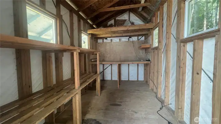 Very functional spacious shed for your storage needs