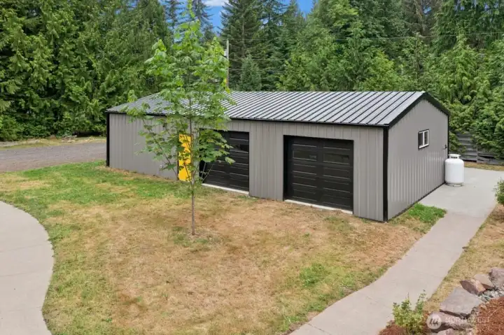 SHOP #1 offers 1,152 sf (48x24) and SHOP #2 provides 1,252 sf (50x25), both insulated, heat & power—ideal for contractors, hobbyists, car enthusiasts, woodworkers, home-office, or just substantial workspace and storage SHOP #1 offers 1,152 sf (48x24) and SHOP #2 provides 1,252 sf (50x25), both insulated, heat & power—ideal for contractors, hobbyists, car enthusiasts, woodworkers, home-office, or just substantial workspace and storage