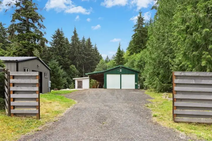 SHOP #1 offers 1,152 sf (48x24) and SHOP #2 provides 1,252 sf (50x25), both insulated, heat & power—ideal for contractors, hobbyists, car enthusiasts, woodworkers, home-office, or just substantial workspace and storage. A 688 sf RV CARPORT covered parking for RVs, boats, equipment, or recreational toys SHOP #1 offers 1,152 sf (48x24) and SHOP #2 provides 1,252 sf (50x25), both insulated, heat & power—ideal for contractors, hobbyists, car enthusiasts, woodworkers, home-office, or just substantial workspace and storage. A 688 sf RV CARPORT covered parking for RVs, boats, equipment, or recreational toys