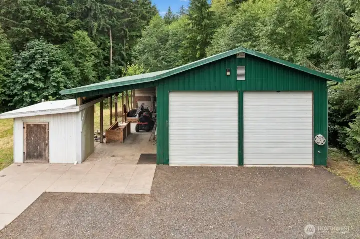 SHOP #1 offers 1,152 sf (48x24) and SHOP #2 provides 1,252 sf (50x25), both insulated, heat & power—ideal for contractors, hobbyists, car enthusiasts, woodworkers, home-office, or just substantial workspace and storage. A 688 sf RV CARPORT covered parking for RVs, boats, equipment, or recreational toys SHOP #1 offers 1,152 sf (48x24) and SHOP #2 provides 1,252 sf (50x25), both insulated, heat & power—ideal for contractors, hobbyists, car enthusiasts, woodworkers, home-office, or just substantial workspace and storage. A 688 sf RV CARPORT covered parking for RVs, boats, equipment, or recreational toys