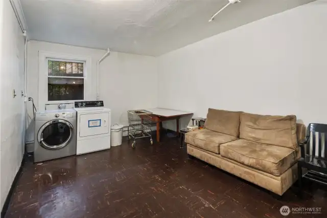 Free laundry for residents