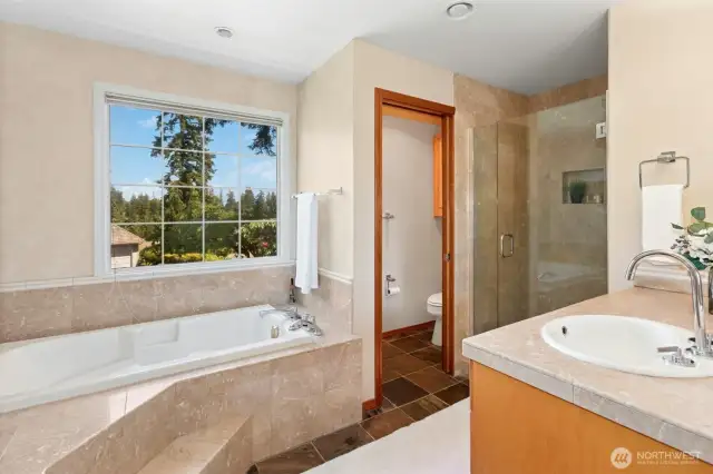 Primary full bathroom