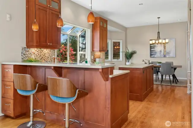 Breakfast area