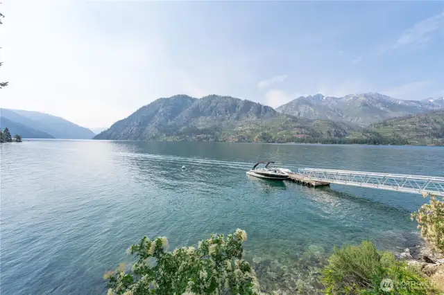 2,499 feet Waterfront  62 acres  4 mining claims  Sleeping Cabin  Kitchen Cabin  Outhouse  Seaplane Dock  Seaplane Landing Area WA13  Water Rights  Ultimate Privacy surrounded by Forest Service.
