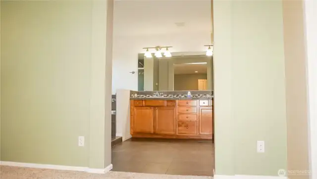 Master bathroom