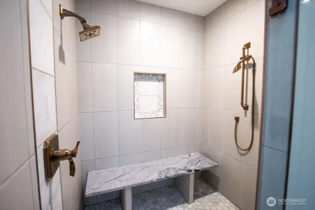 Spa tile shower