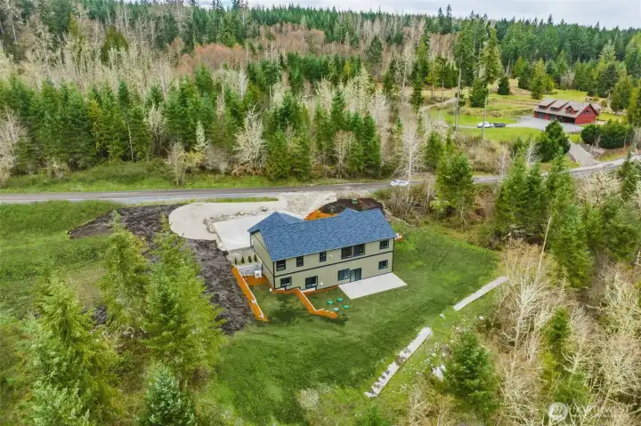 20+ acres to explore and enjoy!   Grass enhancement added to photo.