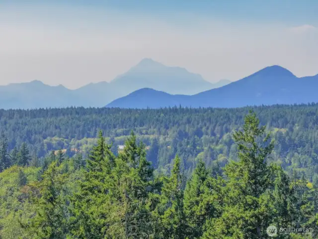 Coveted Olympic Mountain view.