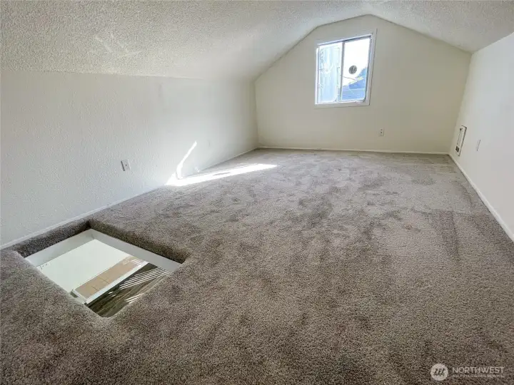 Unit B loft/second bedroom