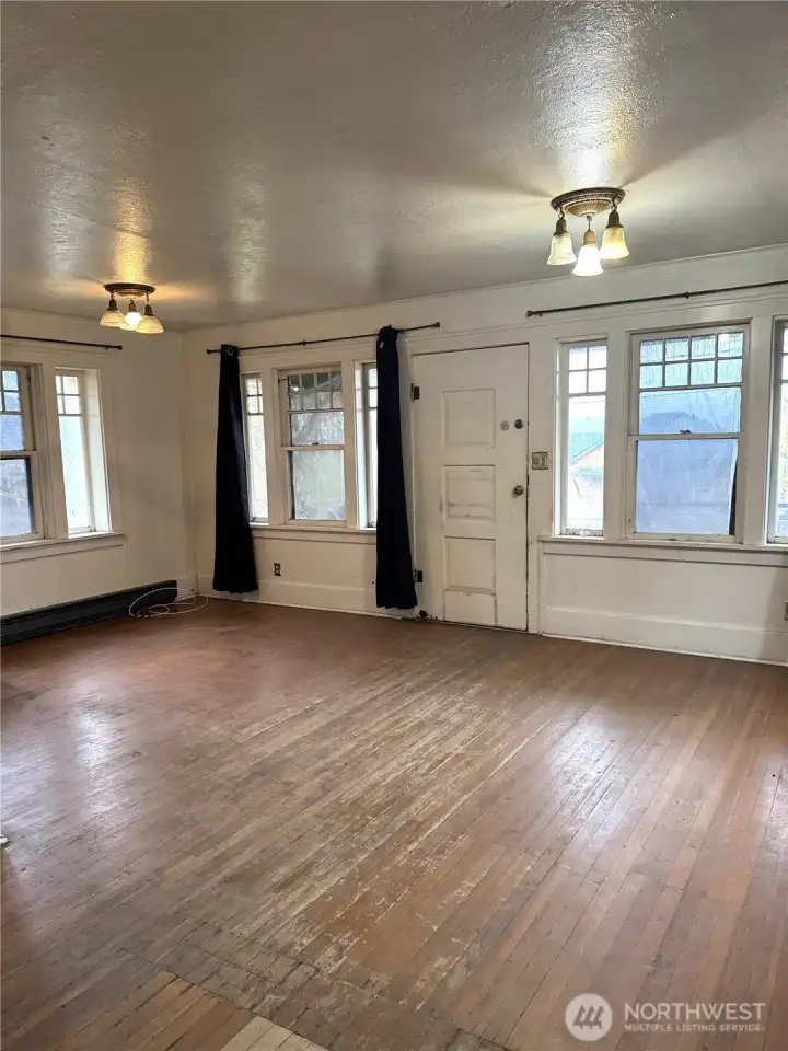 Living Room & Front Door