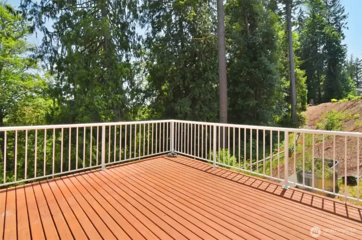 Huge Deck Plumbed for Gas BBQ