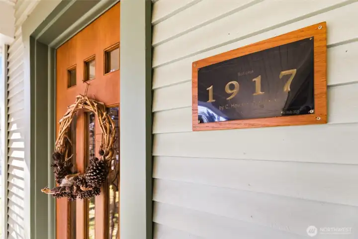 Walla Walla 2020 plaque