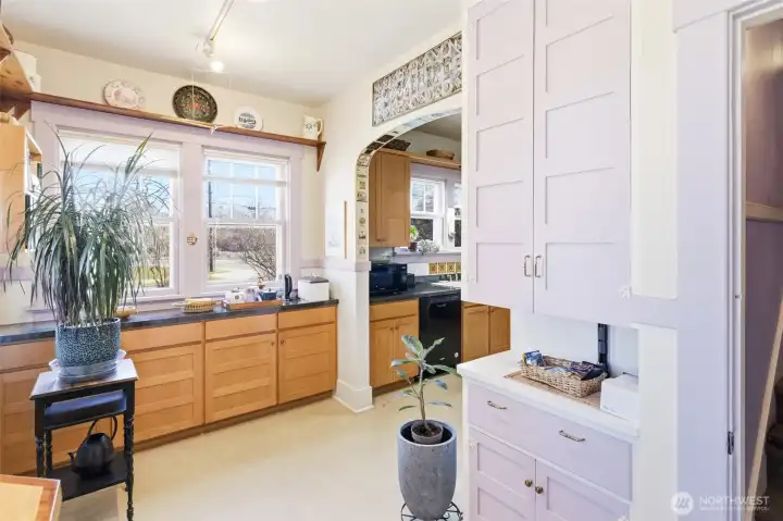 Mud room off the kitchen