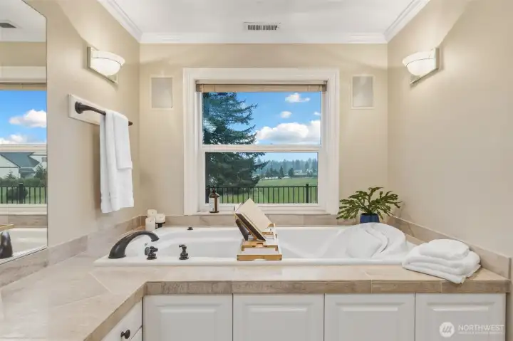 Primary bath-Upper Soaking tub