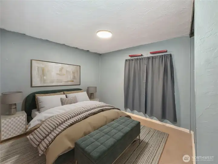 Bedroom 2 -  - virtually staged