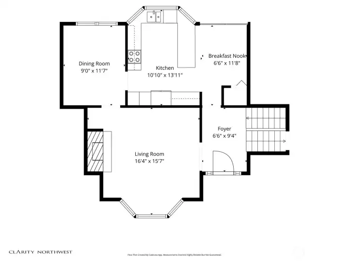 Main Level Floor Plan