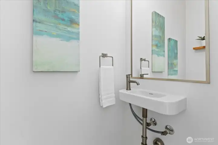 2nd floor half bath.