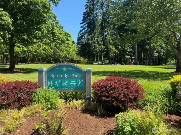 Spiritridge Park close by!