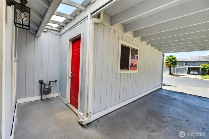 Entrance to the Flex room