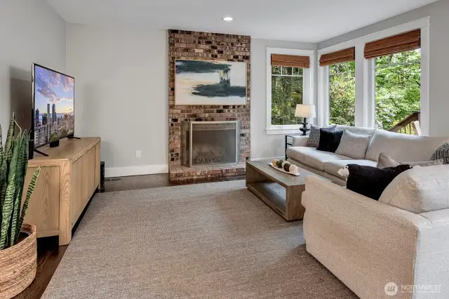 Family room off the kitchen