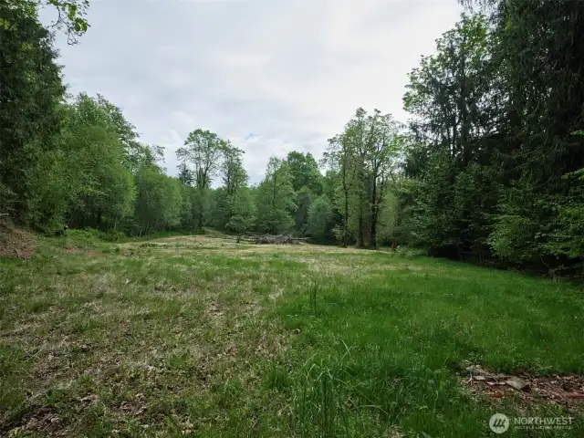 Flat useable homesite