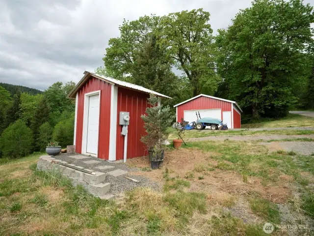 Pump house and Shop