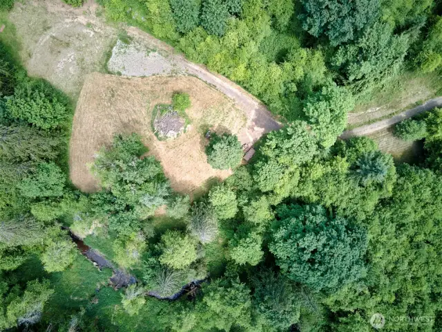 Aerial View of Homesite