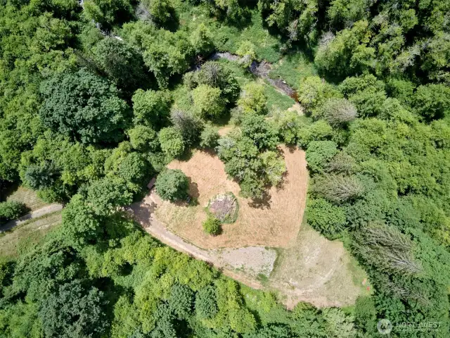 Aerial View of Homesite