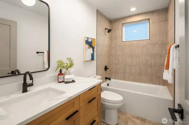Photos of staged model home.